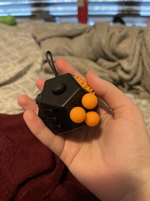 12-Sided Fidget Cube - Reduce Stress & Anxiety, Improve Focus photo review