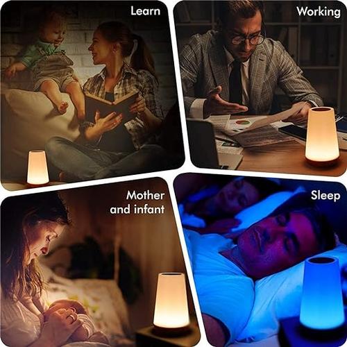 13 Color Changing RGB Night Light with Remote Control &amp; Touch Sensor