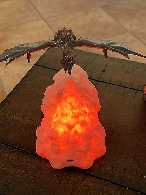 3D Printed Led Dragon Lamps photo review