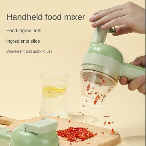 4 In 1 Multifunctional Electric Vegetable Cutter