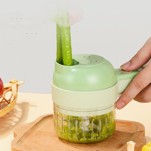 4 In 1 Multifunctional Electric Vegetable Cutter