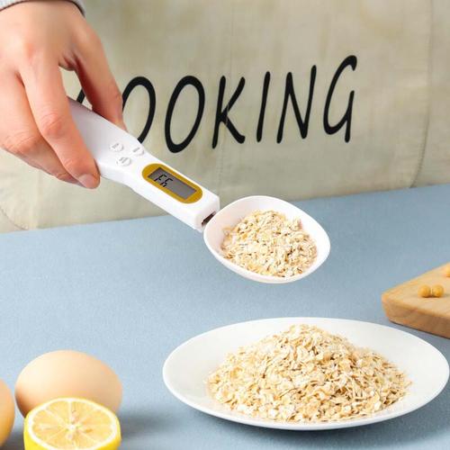 500g/0.1g Digital Kitchen Scale LCD Measuring Spoon Food Weight Volume