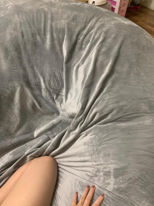 7Ft Oversized Fur Bean Bag Chair Cover photo review