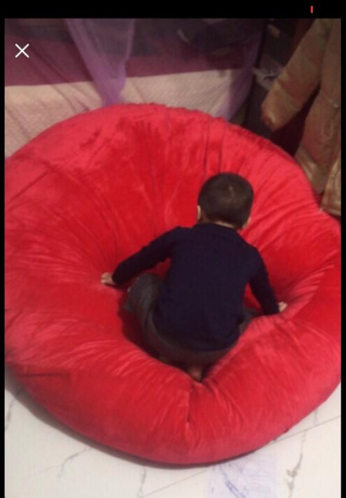 7Ft Oversized Fur Bean Bag Chair Cover photo review