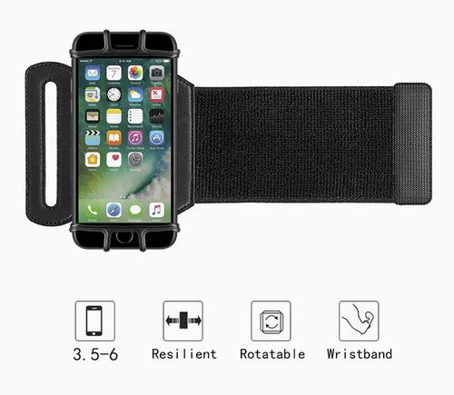 A Simple And Rotatable Workout Wristband - Just Rely On Your Phone For Fitness