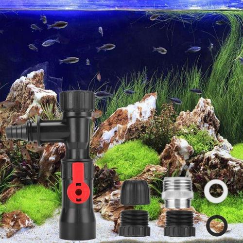 Aquarium Water Changer Gravel Cleaner Faucet Adaptor