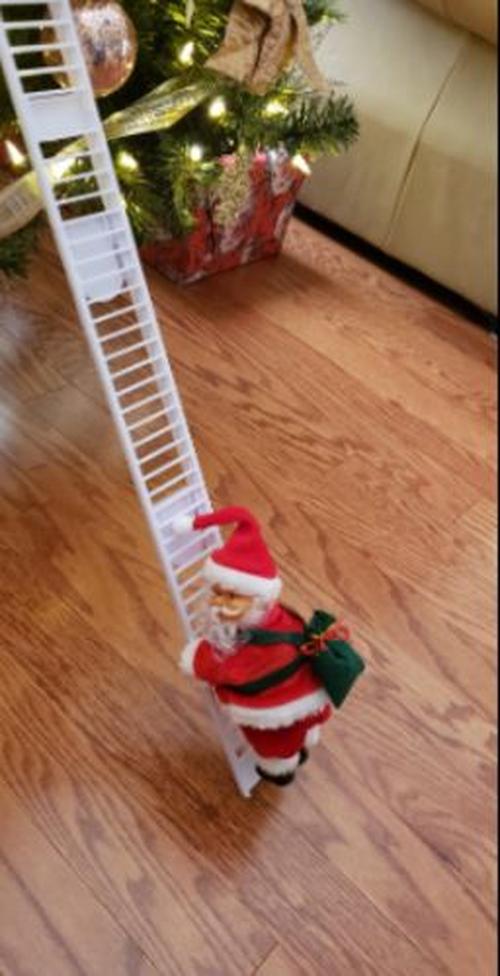 Automatic Santa Climbing Ladder With Music photo review