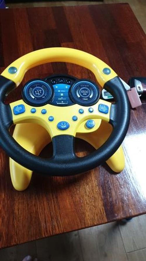 Baby Steering Wheel Toy With Light & Sound photo review