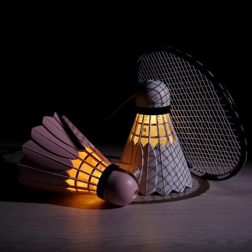 Badminton Humidifier &amp; Nightlight: Freshen Air, Relieve Stress