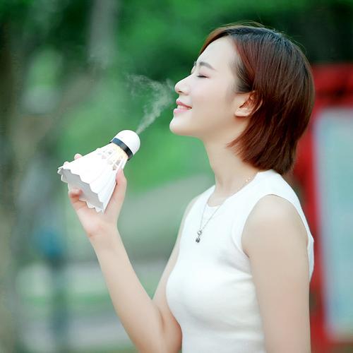 Badminton Humidifier &amp; Nightlight: Freshen Air, Relieve Stress