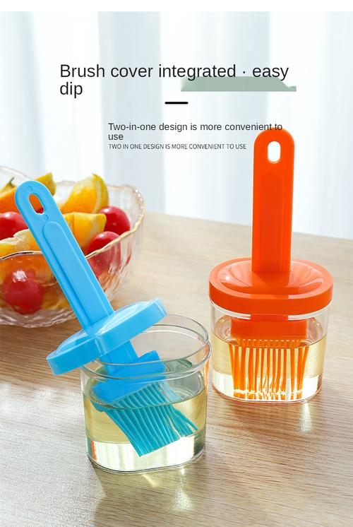 Bbq Brush Nylon/Silicone Multipurpose Kitchen Cleaning Tools