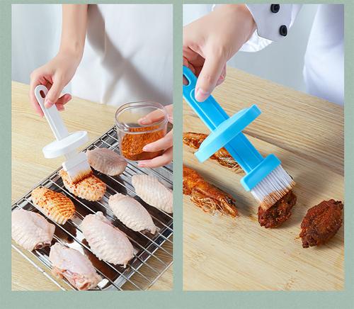 Bbq Brush Nylon/Silicone Multipurpose Kitchen Cleaning Tools