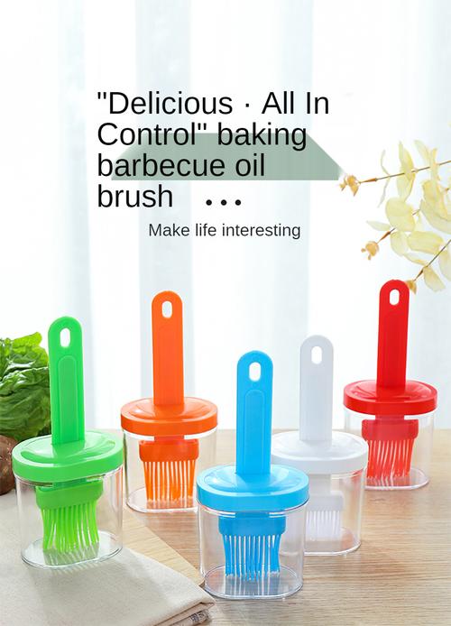 Bbq Brush Nylon/Silicone Multipurpose Kitchen Cleaning Tools