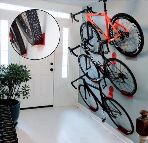 Bicycle Rack Wall Metal Hook Bicycle Mountain Bike Wall Bracket Premium Bike Wall Mount Hook Hanger Rack