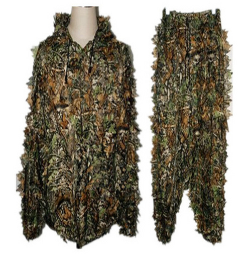 Camouflage Camo Suit, Jungle Bionic Leaves, Hunting Camouflage Clothes