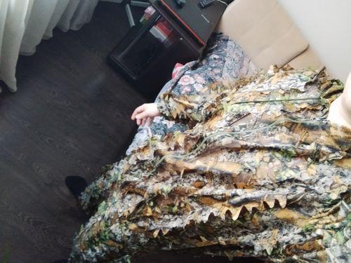 Camouflage Camo Suit, Jungle Bionic Leaves, Hunting Camouflage Clothes photo review