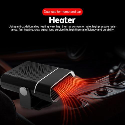 Car Heater Electric Cooling Heating Fan Portable Electric Dryer Windshield