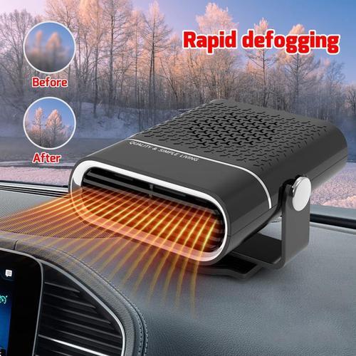 Car Heater Electric Cooling Heating Fan Portable Electric Dryer Windshield