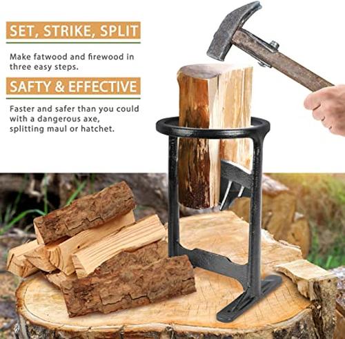 Cast Iron Kindling Firewood Splitter