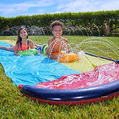 Children Double Surf Water Slip And Slide Outdoor