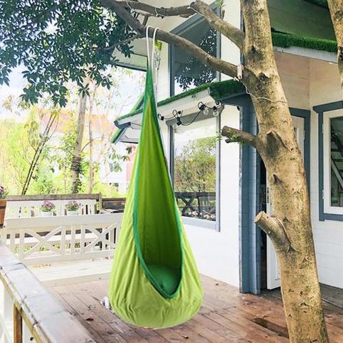 Children Pod Hammock Indoor Outdoor Hanging Chair