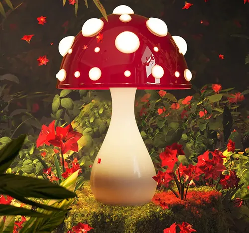 Classic style mushroom shaped LED lamp for living room, bedroom, study, hotel