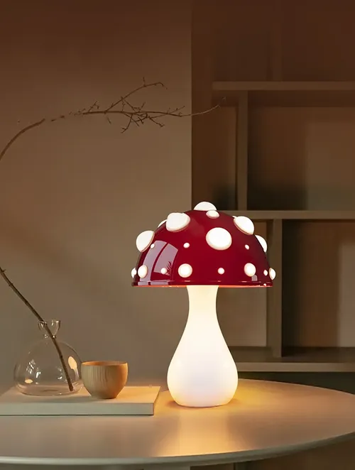 Classic style mushroom shaped LED lamp for living room, bedroom, study, hotel