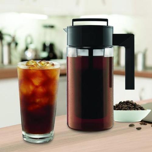 Cold Brew Iced Coffee Maker Airtight Seal Silicone Handle Coffee Kettle 900ML