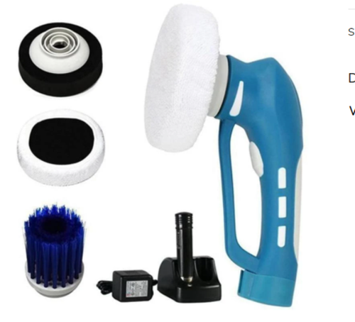 Cordless Car Polisher Buffer Full Set