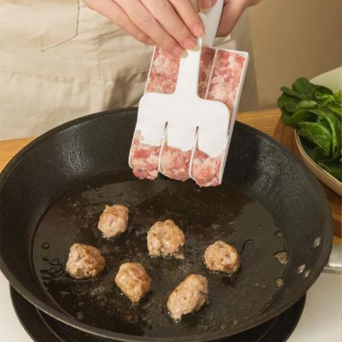 Creative Plastic Meatball Maker Set for Fried Fish, Beef Meat