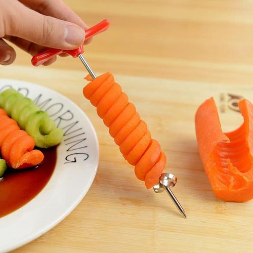 Creative Rotating Food Fruit Vegetables Magic Spiral Slicer