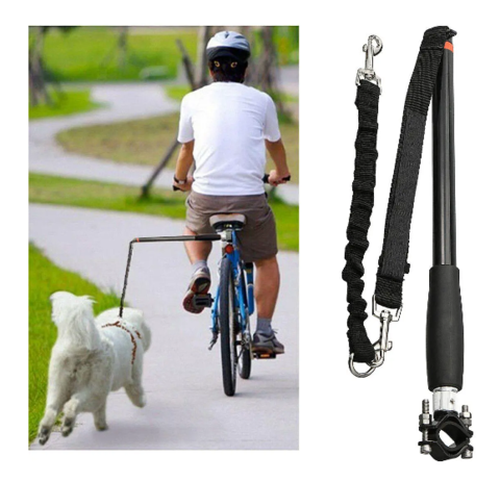 Dog Bicycle Leash Bike Attachment Hands Pet Training Walker, Bicycle Walking Dog Leash