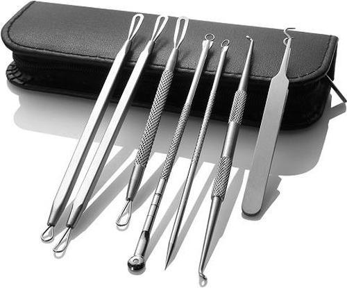 Dr Pimple Popper Tool - 8 Pcs Blackhead Extractor