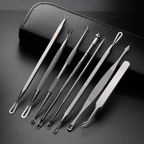 Dr Pimple Popper Tool - 8 Pcs Blackhead Extractor