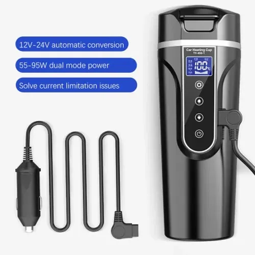 Electric Kettle For Car Heating, Kettle Kettle Display LCD Screen