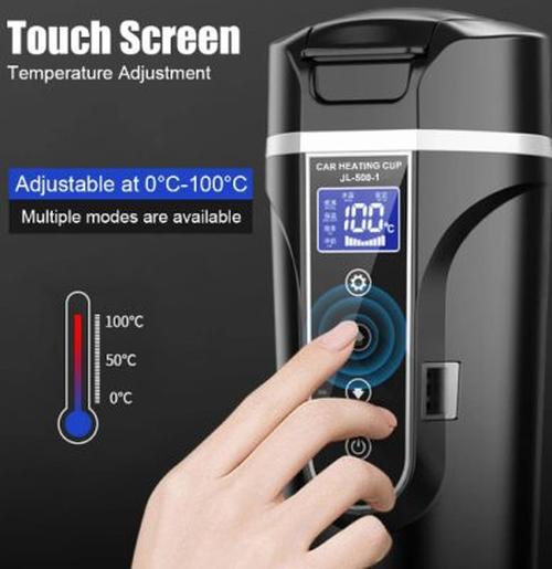 Electric Kettle For Car Heating, Kettle Kettle Display LCD Screen