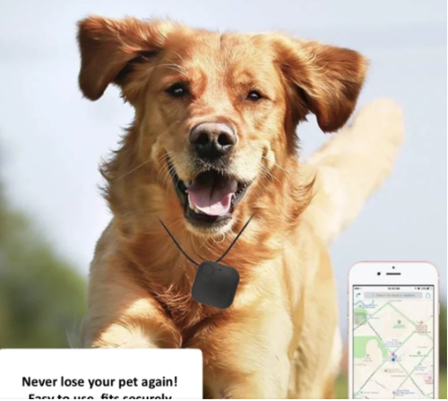 GPS Tracker Mini Locator Device For Pets, Square Bluetooth Anti-Lost device