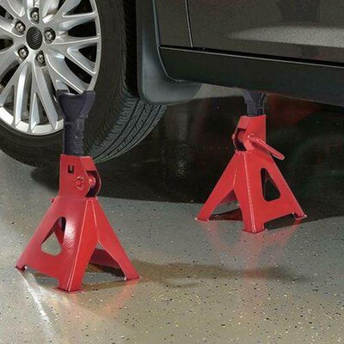 Heavy Duty 3 Ton Floor Car Jack Stand Set