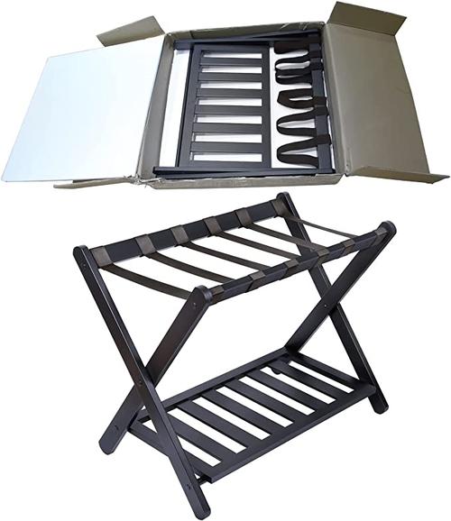 Heavy Duty Large Folding Luggage Holder Rack