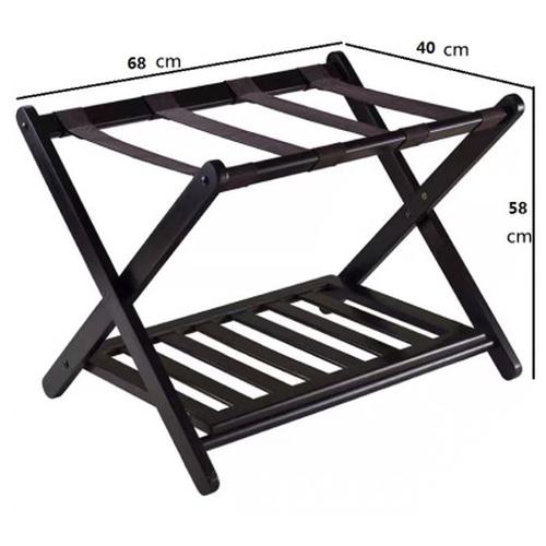 Heavy Duty Large Folding Luggage Holder Rack