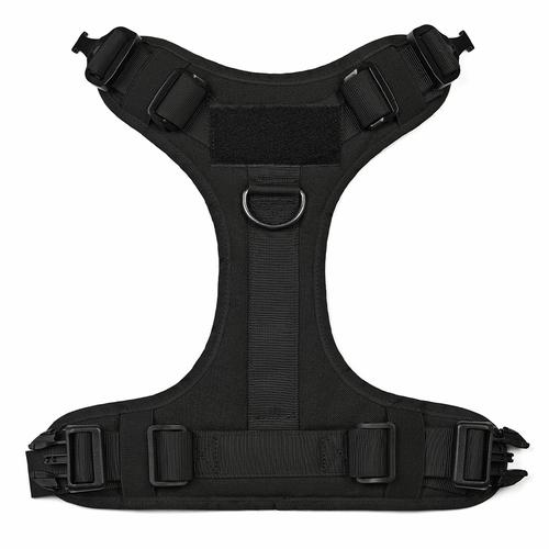 Ihrtrade Tactical Dog Harness For Large Dogs With Handle And Molle &amp; Loop Panels