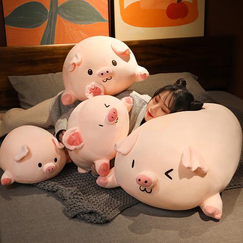 Kawaii Piggy Plush, Fashion Plump Pig Doll Plush Toy