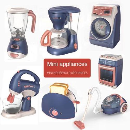 Kids Kitchen Toy Set, Mini Simulation Household Appliances Toys for Children