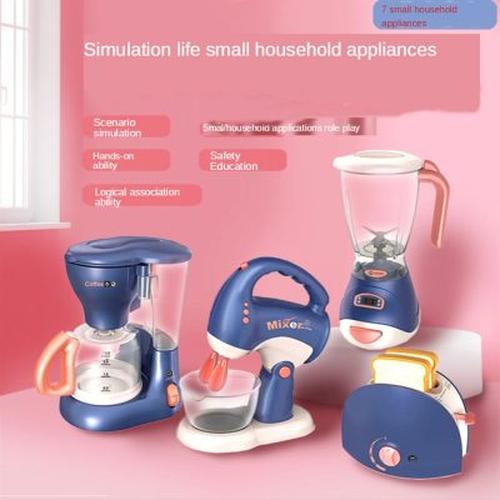 Kids Kitchen Toy Set, Mini Simulation Household Appliances Toys for Children