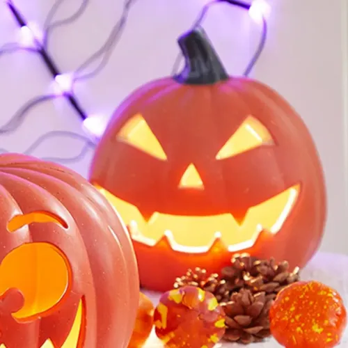 LED Pumpkin Lamp for Halloween Thanksgiving Indoor Outdoor Decoration