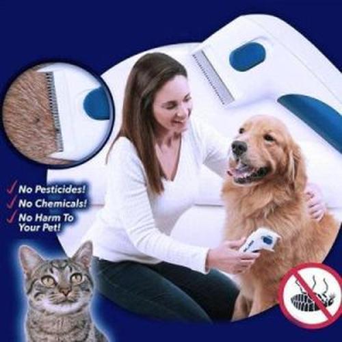 Lice Vacuum Comb For Pets Anti Flea Dog Comb, Electric Lice Remover