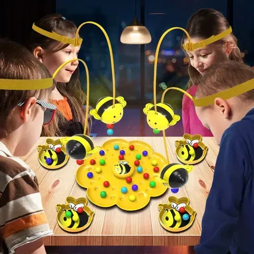 Little Bumblebee Interactive Fishing Board Game for Kids - Educational &amp; Fun