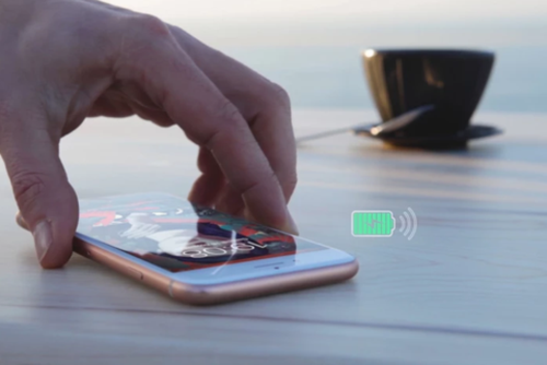 Long-Distance Invisible Wireless Charger for Desk