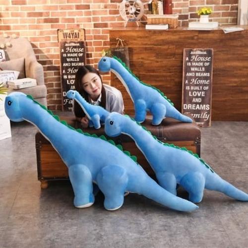 Long Neck Dino Pillow Plush 3D Stuffed Animal Brachiosaurus