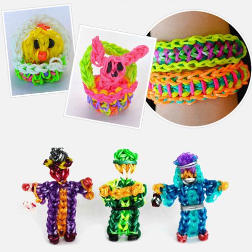 Loom Bands DIY Tool Kit for Girls - Weave Bracelets, Toys for Kids